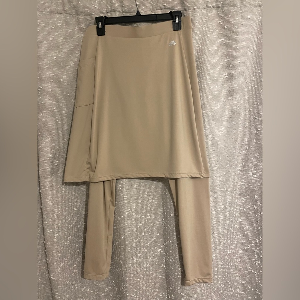 Tan Ankle Length Snoga with Pocket